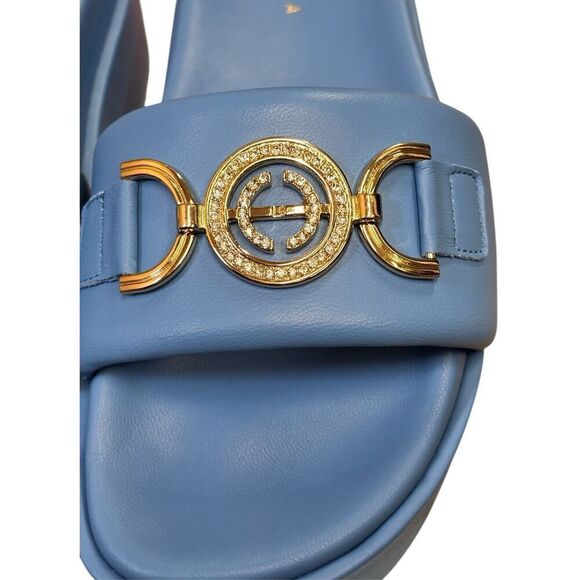 Cecelia Ming Platform in Light Blue NWB Size 9 1/2 - Picture 5 of 10